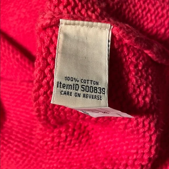 L.L. Bean Vibrant Red Knit Sweater - L - Picture 6 of 6